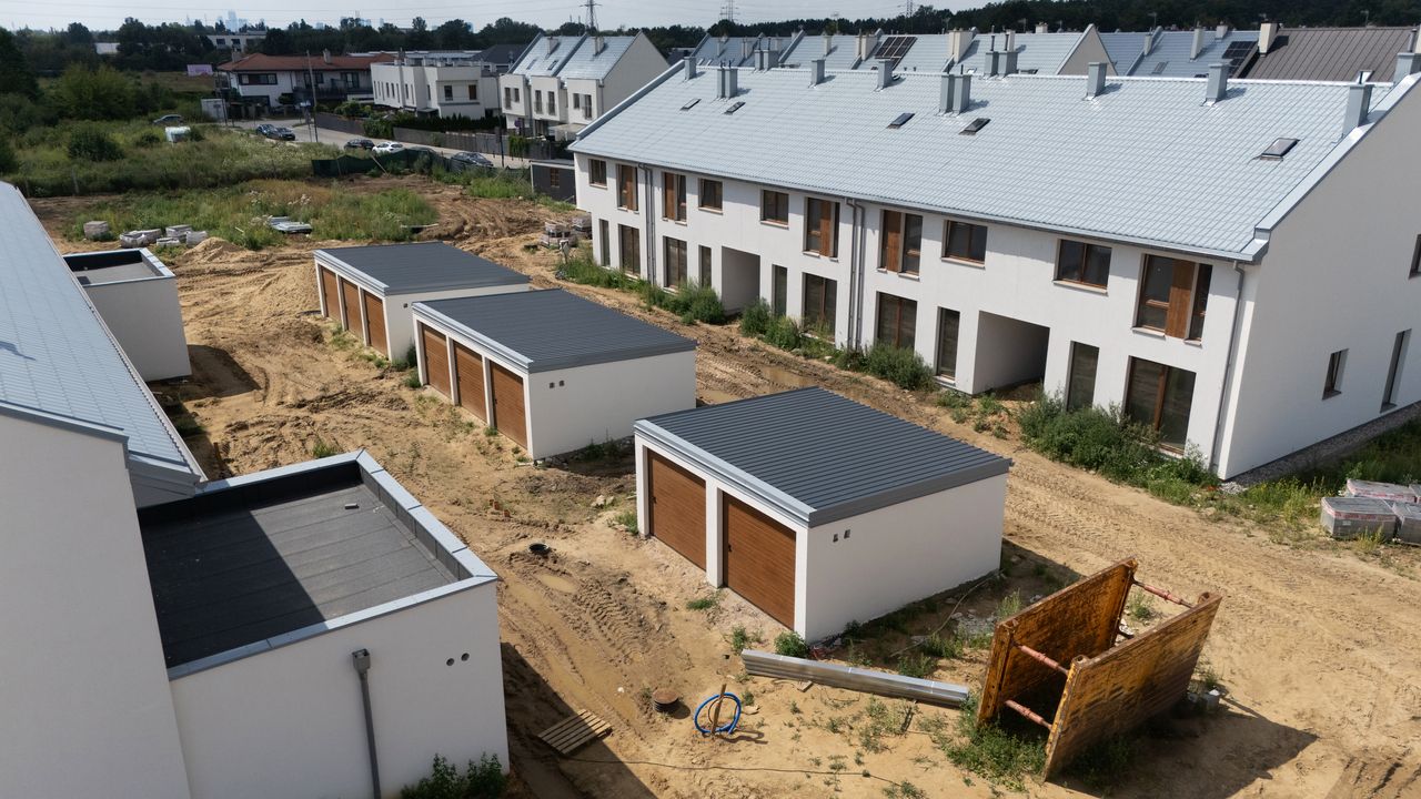 Ogrody Przyjaciół 5 – new houses in Białołęka. Construction progress!