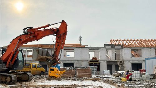 Процесс строительства жилого комплекса - когда клиент может посмотреть недвижимость?