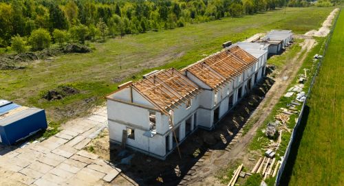 Osiedle Słoneczne – девелоперский проект под Варшавой – фотографии со стройплощадки