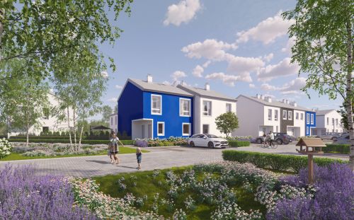 Domy na Witosa – osiedle w stylu skandynawskim – mieszkania do 450 000 zł