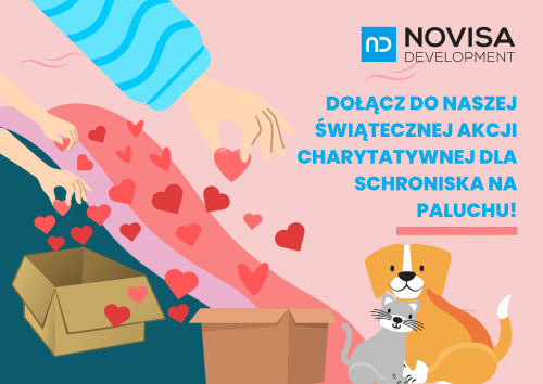 Dołącz do naszej akcji charytatywnej dla Schroniska na Paluchu!