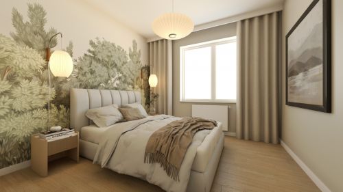 Пример реализации квартиры 62 м² в исполнении Gotowe Mieszkanie