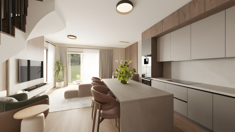 Przykładowe aranżacje - dom 83m2