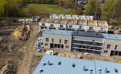 Manufaktura Marki 2 – nowe mieszkania na&nbsp;sprzedaż w&nbsp;Markach – postępy na&nbsp;budowie