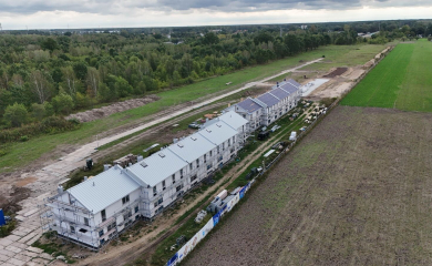 Construction Progress of the Osiedle Słoneczne in Sulejówek
