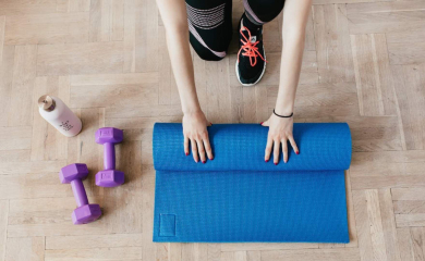 Postanowienia noworoczne – Jak przygotować miejsce do&nbsp;ćwiczeń w&nbsp;domu