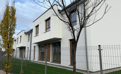 Construction of Ogrody Przyjaciół 5 – the first completed houses coming soon