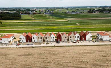 Zielono Mi – a housing estate near Warsaw that combines Scandinavian style with a homely atmosphere