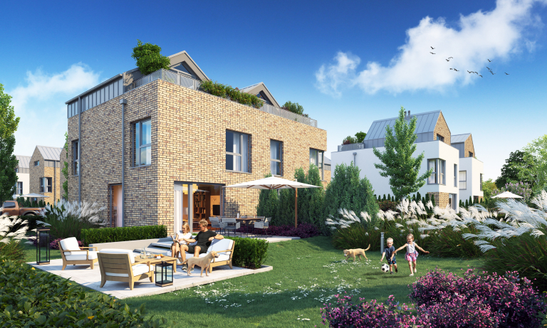 Большие отдельно стоящие дома