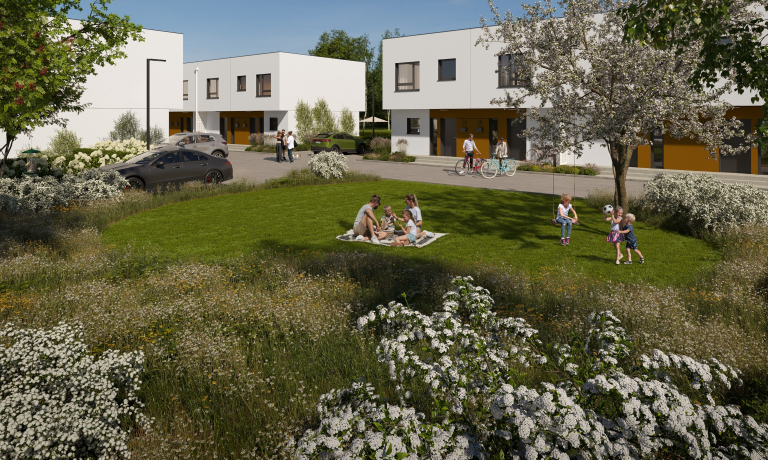 Preserved greenery in the heart of the estate