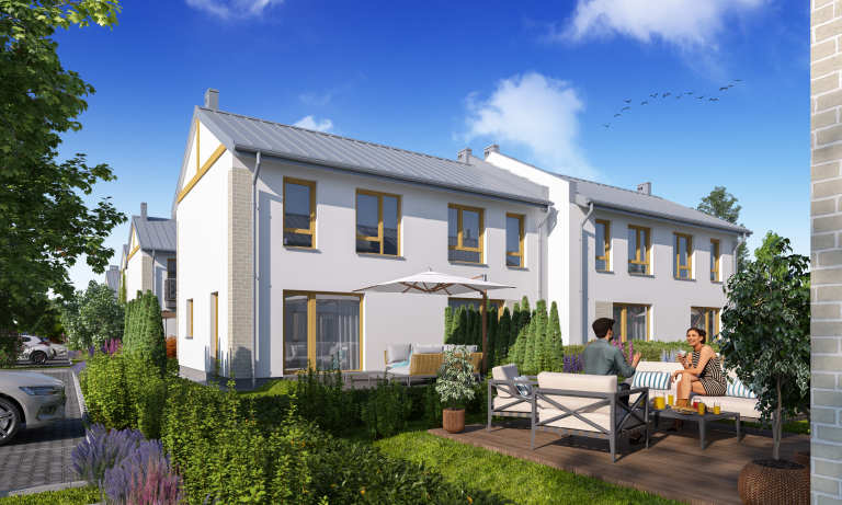 Osiedle domów dla rodzin