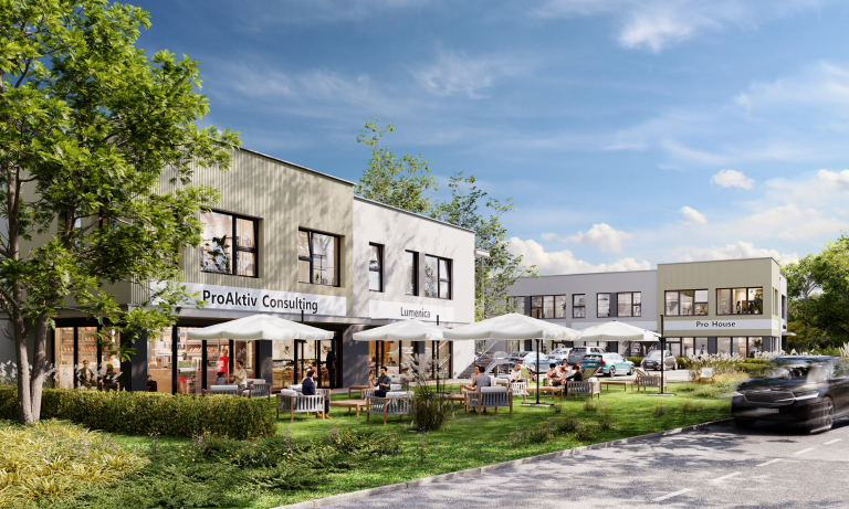 Pasaż handlowy w sąsiedztwie