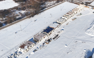 Domy na&nbsp;Witosa – Postępy na&nbsp;budowie osiedla w&nbsp;Radzyminie [styczeń 2026]