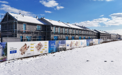 Osiedle Słoneczne – postępy na&nbsp;budowie osiedla w&nbsp;Sulejówku [marzec 2026]