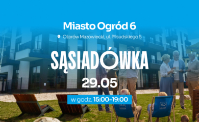 Sąsiadówka 2026 – Miasto Ogród 6 laureatem konkursu Szczęśliwe Sąsiedztwa
