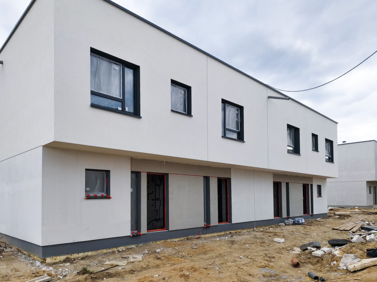 strefy wejściowe do budynków na osiedlu boska ksawerowska 2 w łodzi