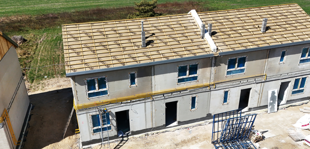 Budowa osiedla z&nbsp;prefabrykatów – Osiedle Stokrotki w&nbsp;Boryszewie