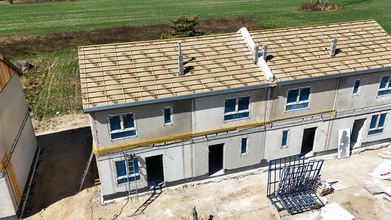 osiedle stokrotki budynki z prefabrykatów betonowych